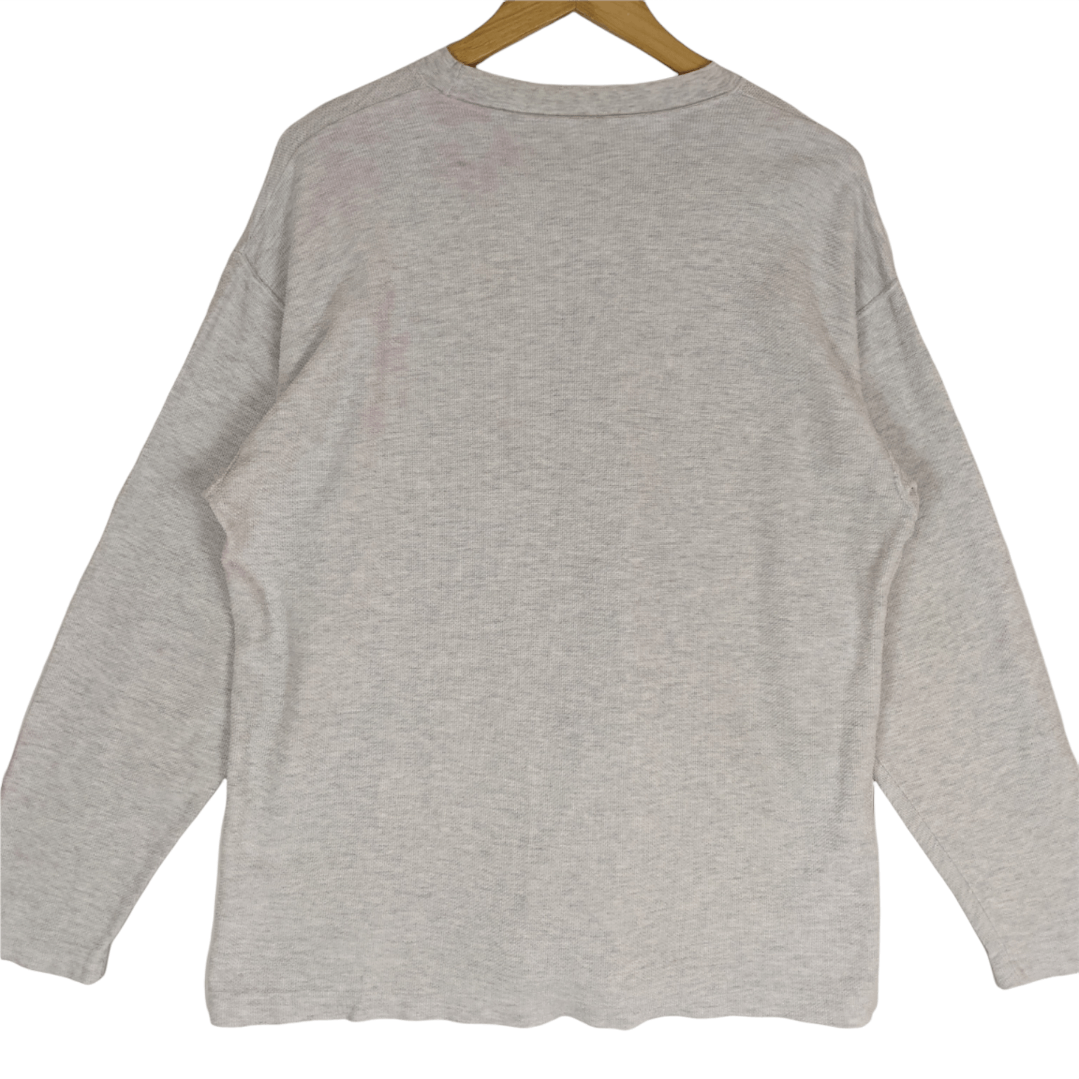 Hanes × Vintage Vintage 90's HANES Plain Jumper Pullover Sweatshirt Size US L / EU 52-54 / 3 - 6 Thumbnail