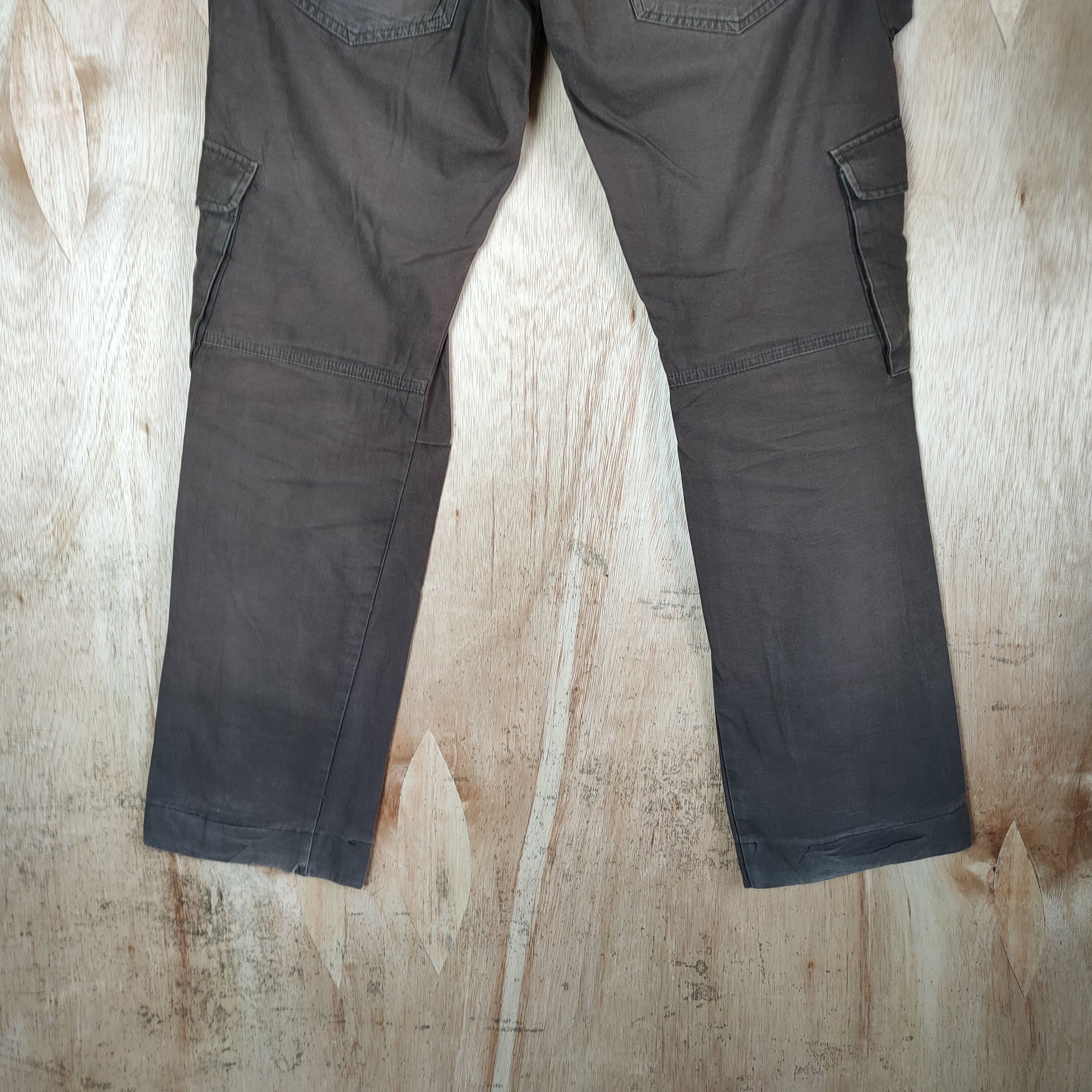 Japanese Brand × Vintage VINTAGE JAPANESE FADED BROWN CARGO PANTS Size US 31 - 8 Thumbnail