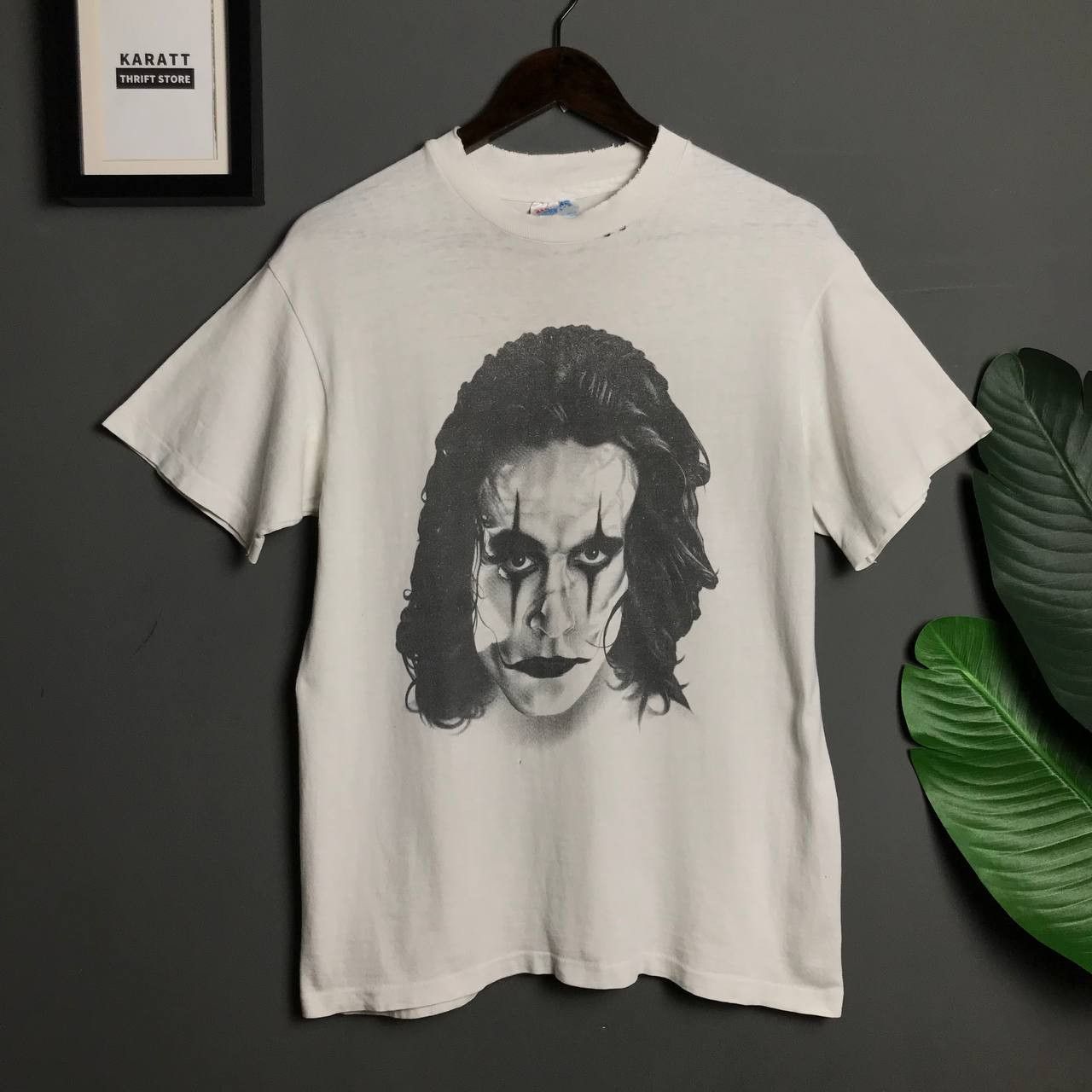 image of Insane Cult x Movie Vintage The Crow Brandon Lee Eric Draven, Men's (Size Medium)