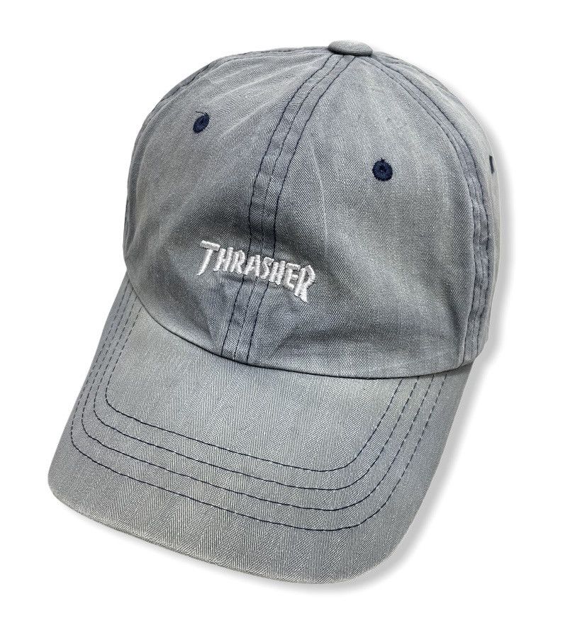 Thrasher 90’s THRASHER MAGAZINE Skate WORN-OUT Style Hat Size ONE SIZE - 1 Thumbnail