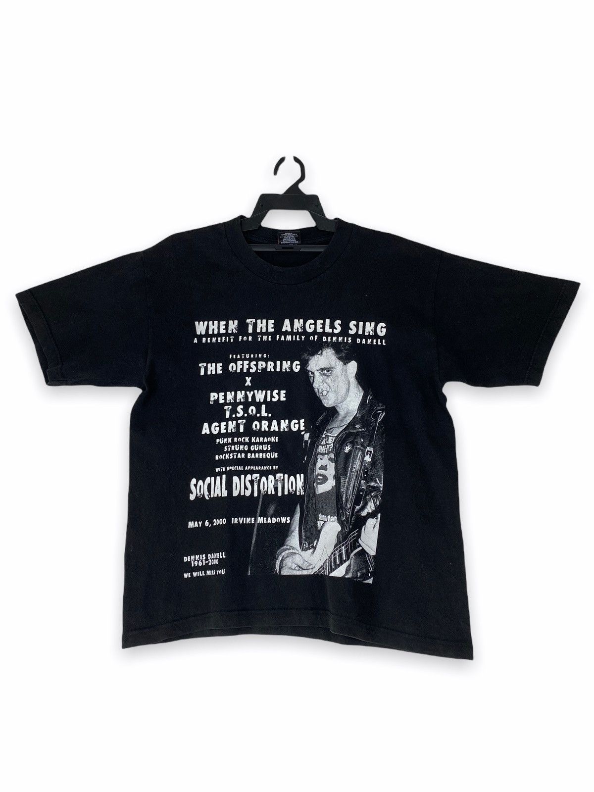Band Tees × Vintage Vintage Dennis Danell Social Distortion Pennywise Offspring Size US L / EU 52-54 / 3 - 1 Thumbnail