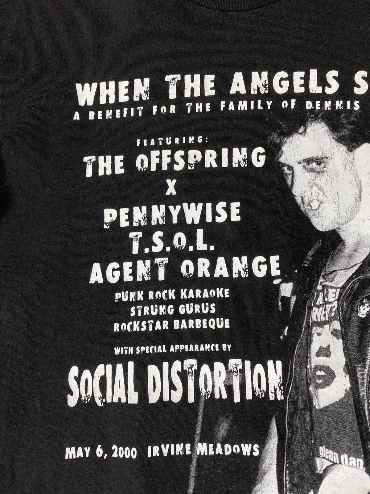 Band Tees × Vintage Vintage Dennis Danell Social Distortion Pennywise Offspring Size US L / EU 52-54 / 3 - 5 Thumbnail
