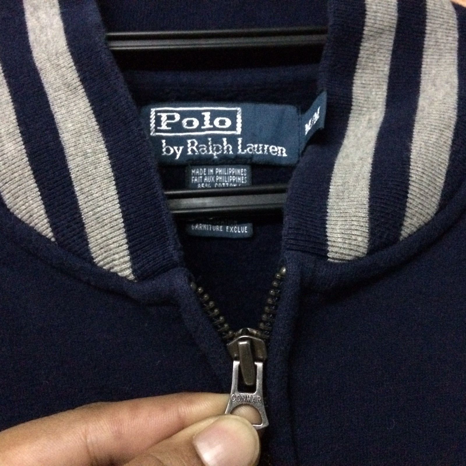 Polo Ralph Lauren Vintage POLO Jacket CONMAR zipper Size US M / EU 48-50 / 2 - 3 Thumbnail