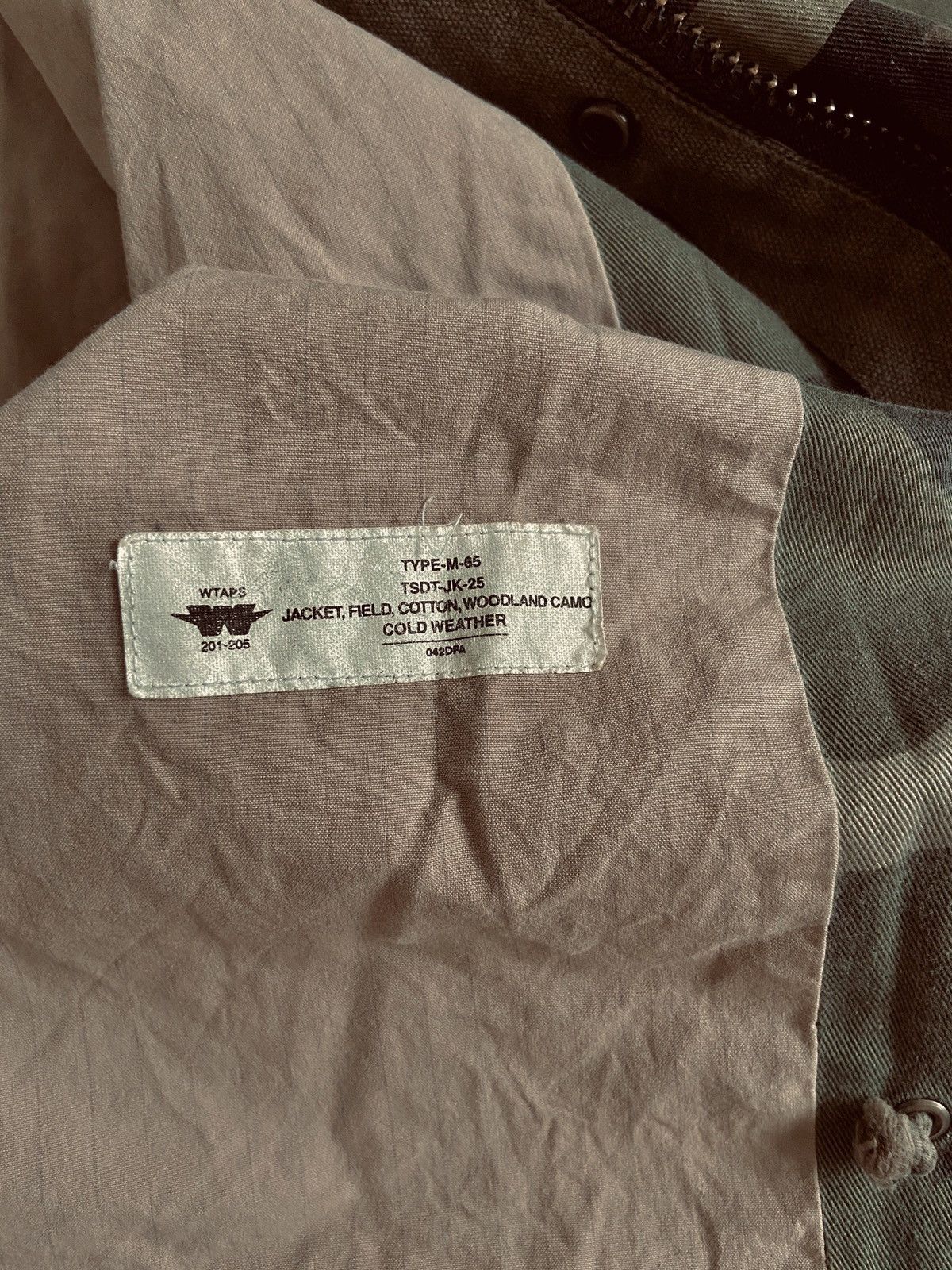 wtaps / m-65 / vintage camo