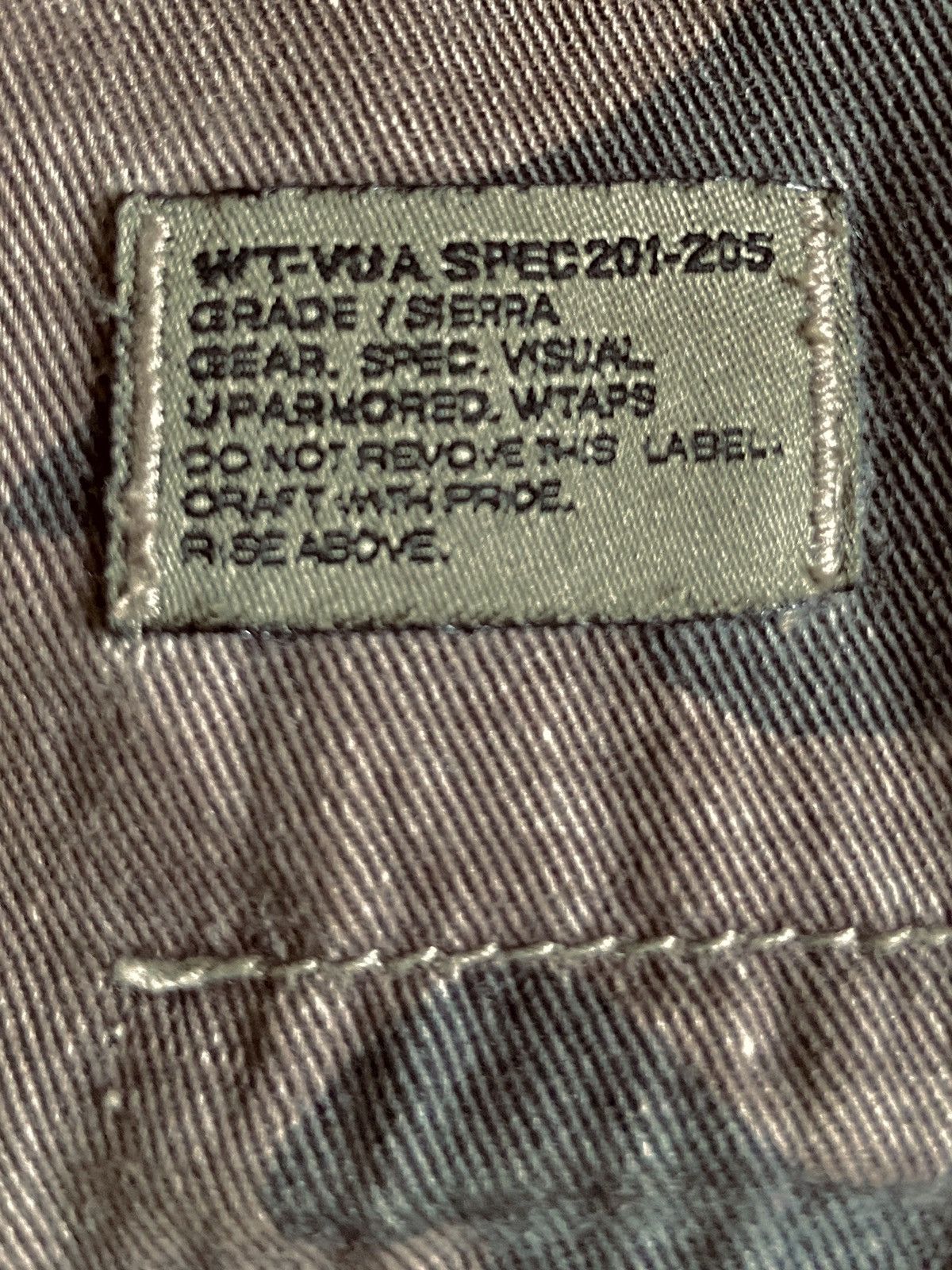 wtaps / m-65 / vintage camo