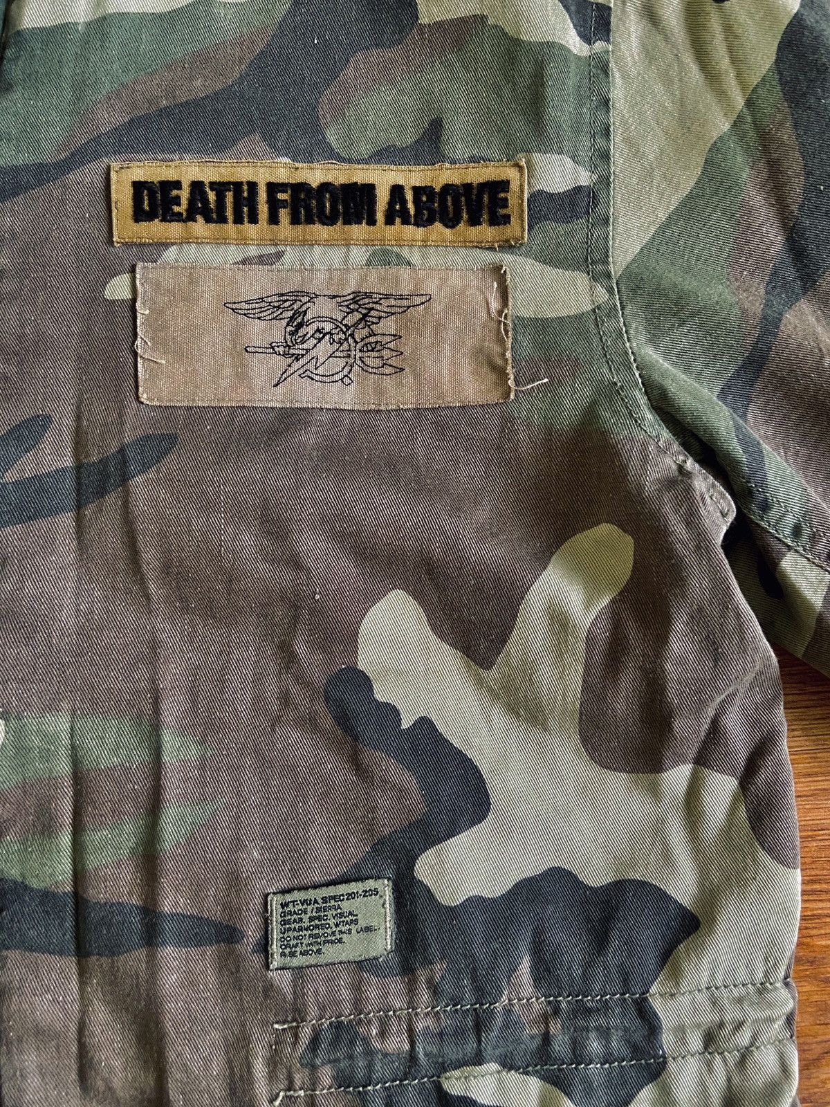 wtaps / m-65 / vintage camo