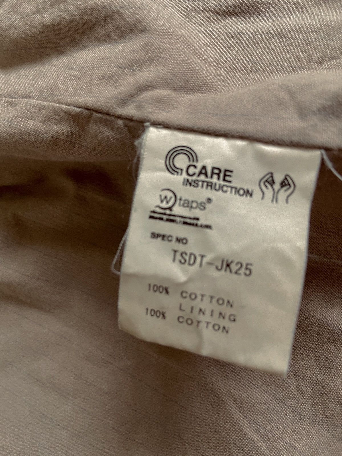 wtaps / m-65 / vintage camo