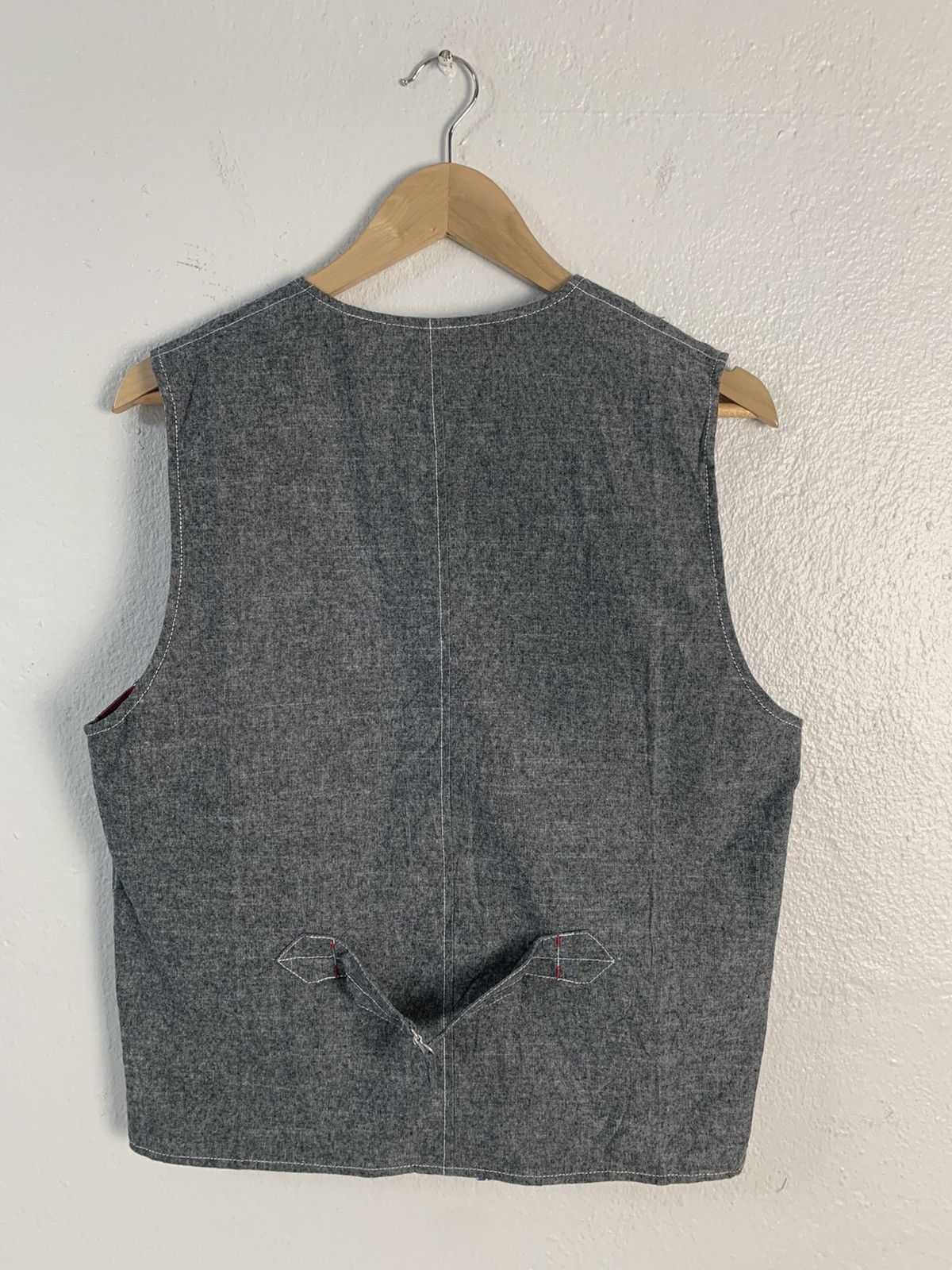 Japanese Brand STP All Over Printed Reversible Vest Size US S / EU 44-46 / 1 - 11 Thumbnail
