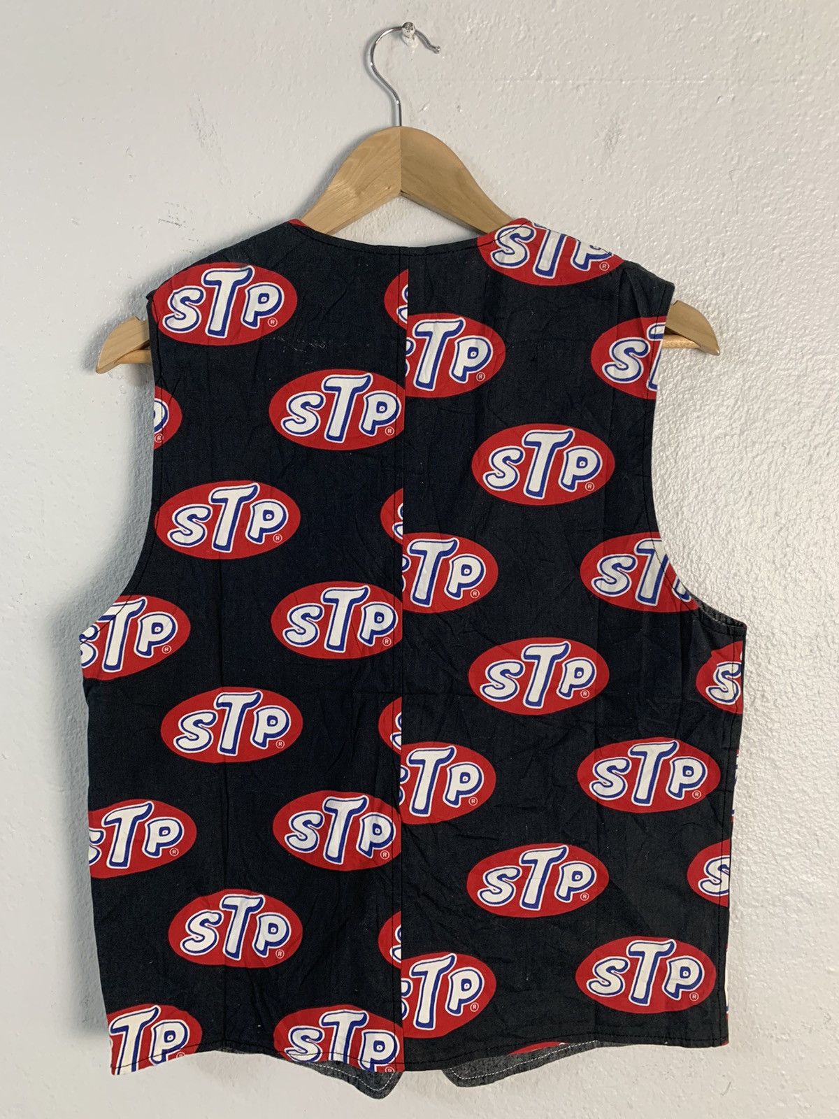 Japanese Brand STP All Over Printed Reversible Vest Size US S / EU 44-46 / 1 - 4 Thumbnail