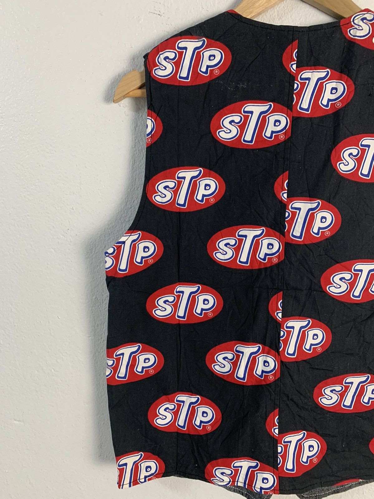 Japanese Brand STP All Over Printed Reversible Vest Size US S / EU 44-46 / 1 - 6 Thumbnail