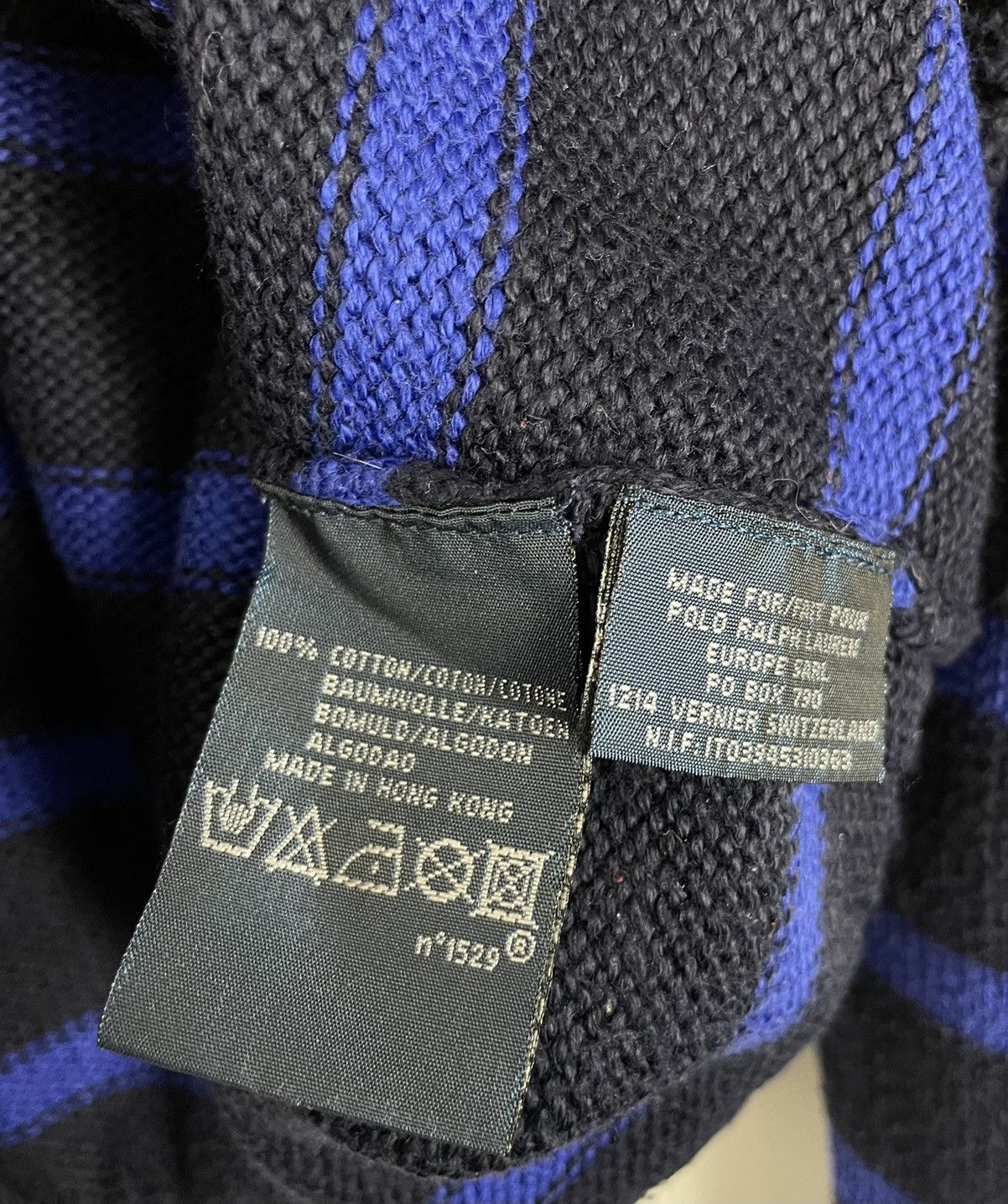 Polo Ralph Lauren Vintage Polo Ralph Lauren USA Striped Heavy Knit Sweater Size US XXL / EU 58 / 5 - 4 Thumbnail