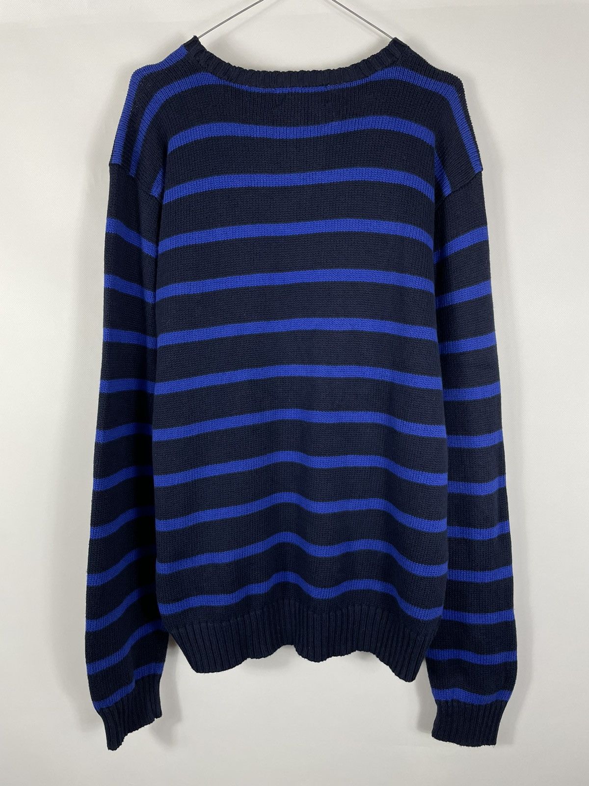 Polo Ralph Lauren Vintage Polo Ralph Lauren USA Striped Heavy Knit Sweater Size US XXL / EU 58 / 5 - 3 Thumbnail