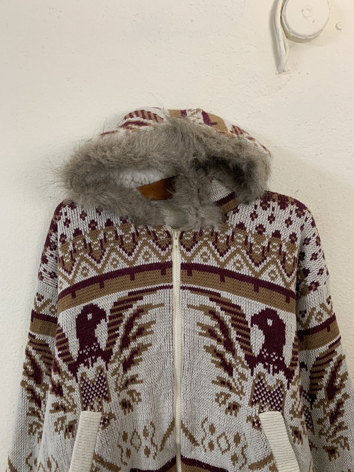 Art Comes First Horizon Dream Hawk Knitwear Jacket Size US L / EU 52-54 / 3 - 4 Thumbnail