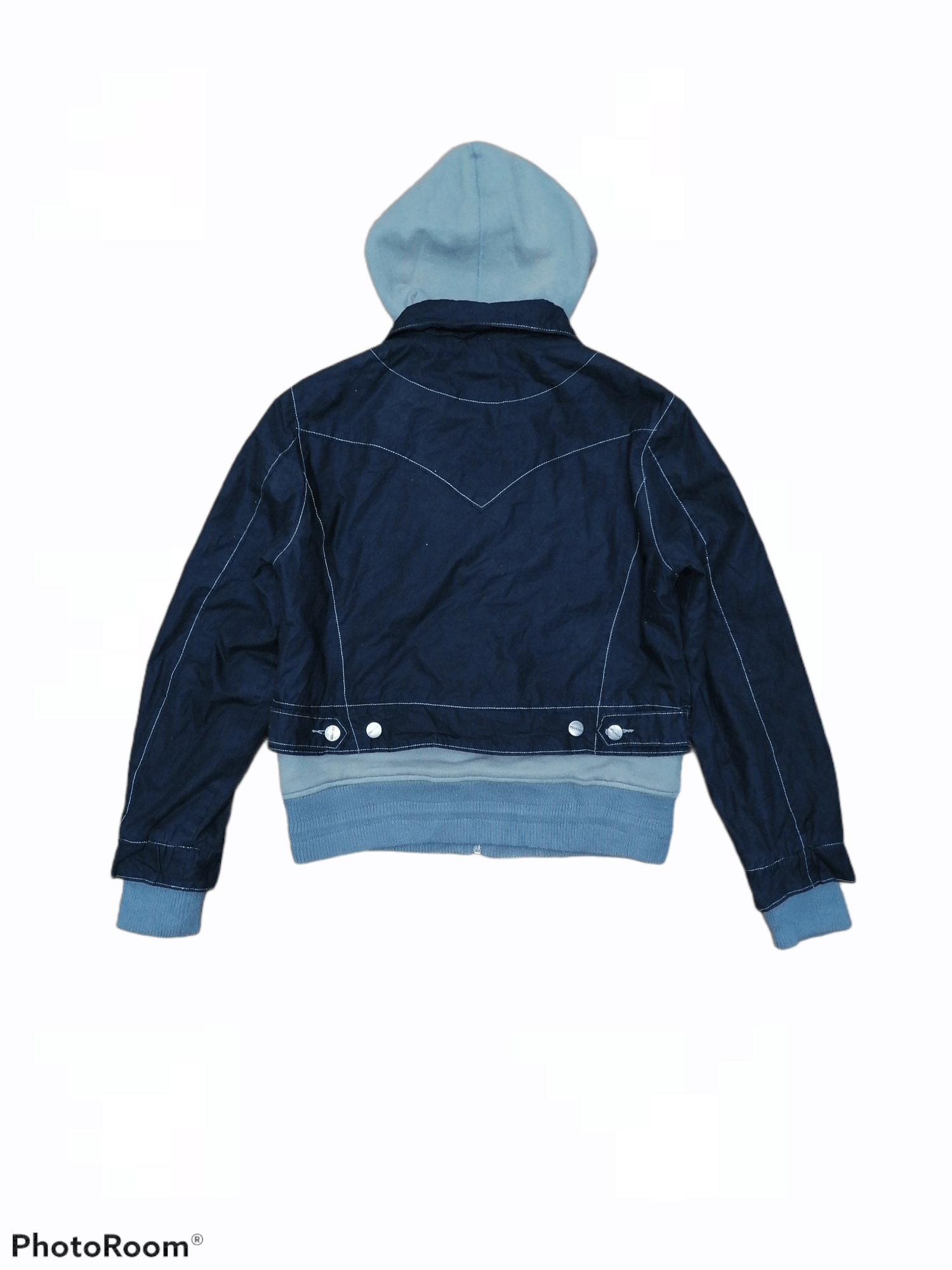 Dsquared2 × Vintage Dsquared2 Double Layer Sweater With Hoodie Jackets Size US M / EU 48-50 / 2 - 10 Thumbnail