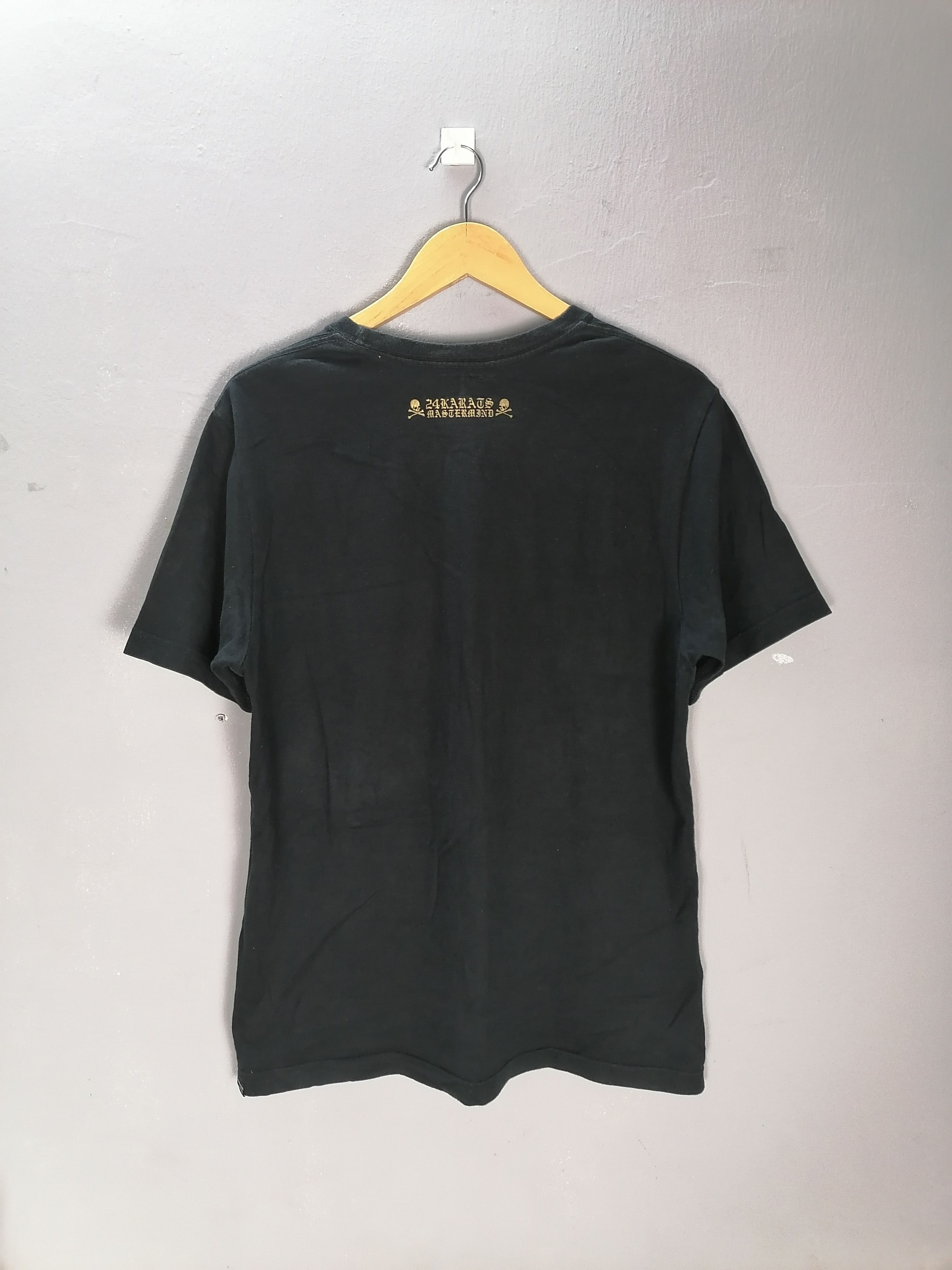 Mastermind Japan Mastermind Japan x 24 Karats Black T-shirts Size US L / EU 52-54 / 3 - 11 Thumbnail