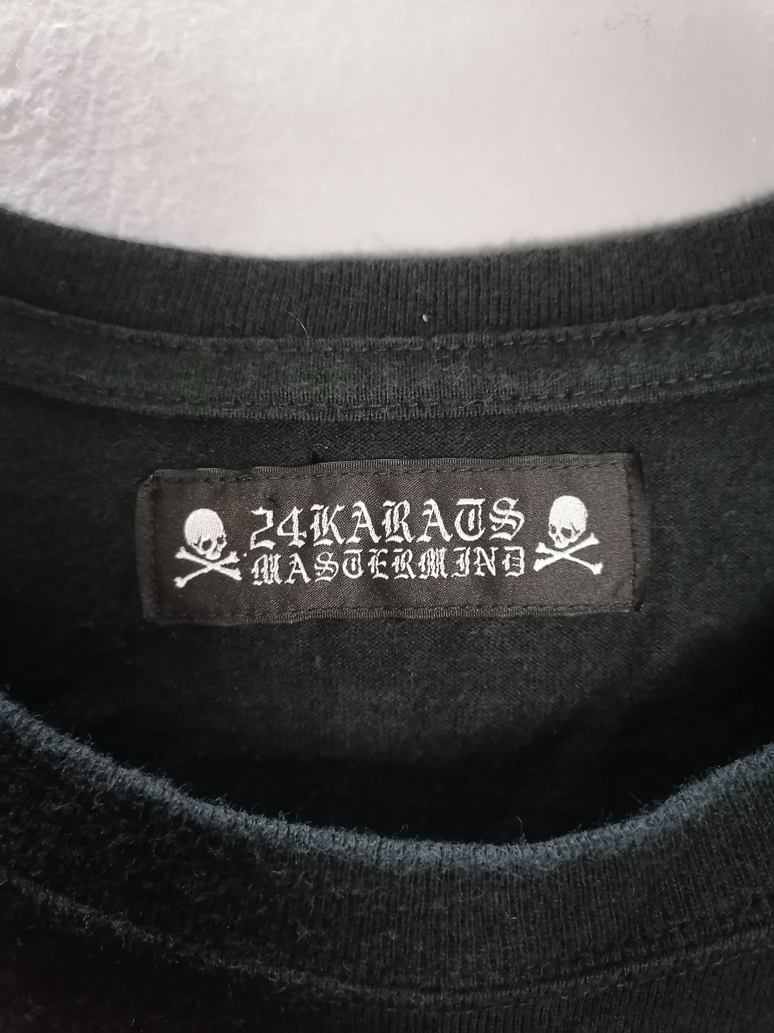 Mastermind Japan Mastermind Japan x 24 Karats Black T-shirts Size US L / EU 52-54 / 3 - 5 Thumbnail