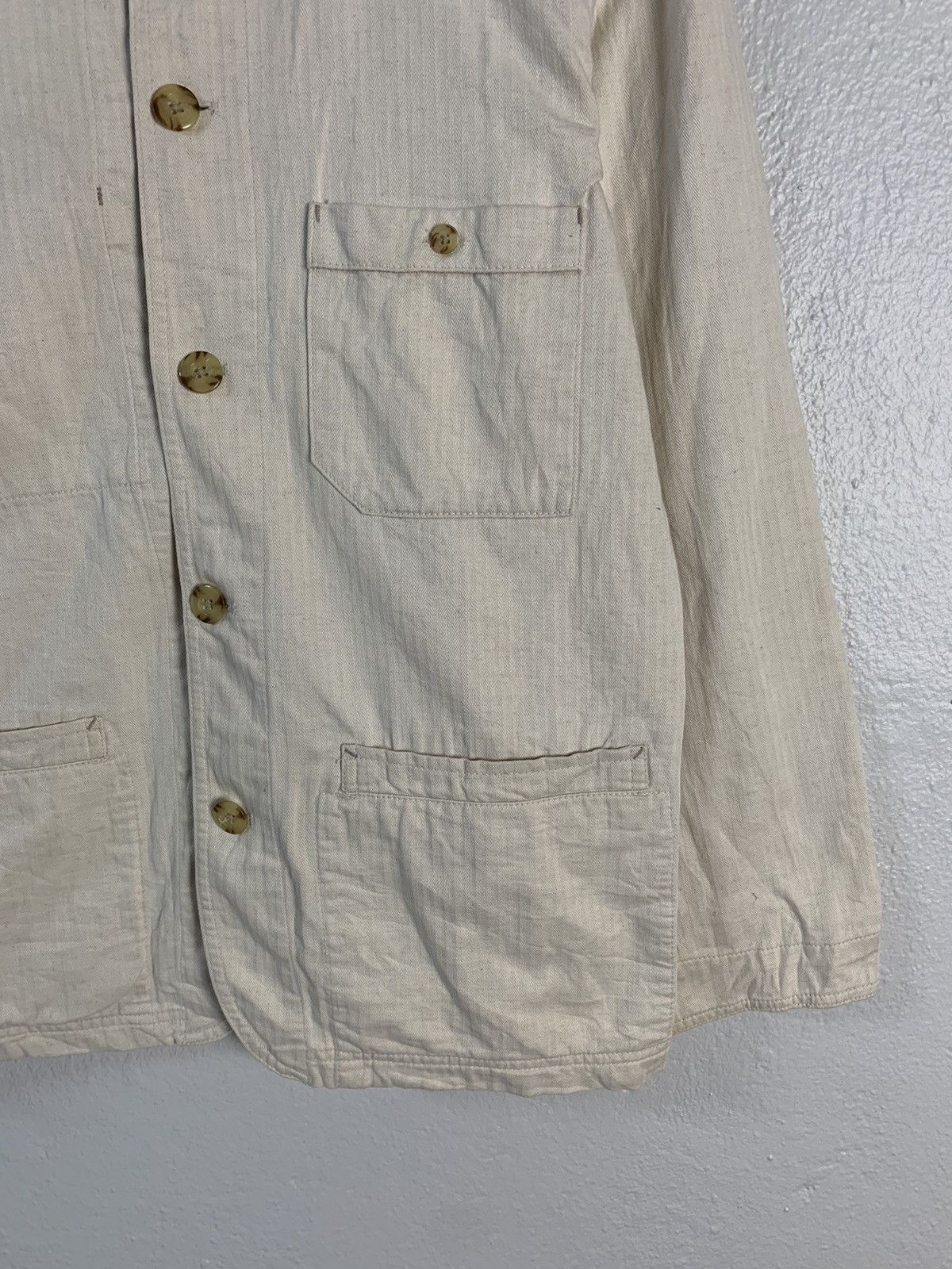 Kansai Yamamoto Kansai Jeans Denim Shirt Jacket Size US M / EU 48-50 / 2 - 2 Thumbnail