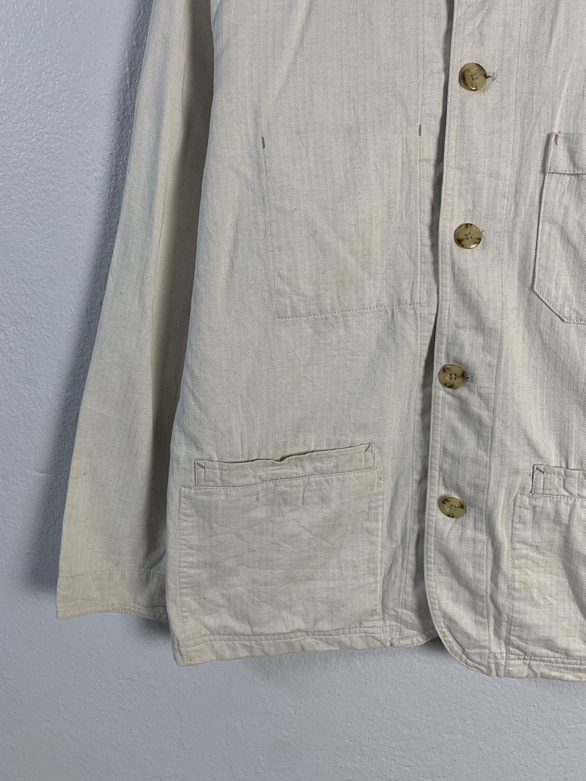 Kansai Yamamoto Kansai Jeans Denim Shirt Jacket Size US M / EU 48-50 / 2 - 3 Thumbnail