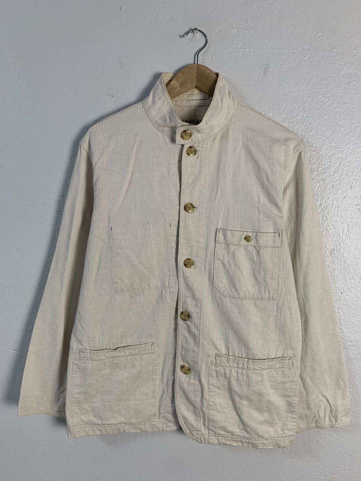 Kansai Yamamoto Kansai Jeans Denim Shirt Jacket Size US M / EU 48-50 / 2 - 1 Thumbnail