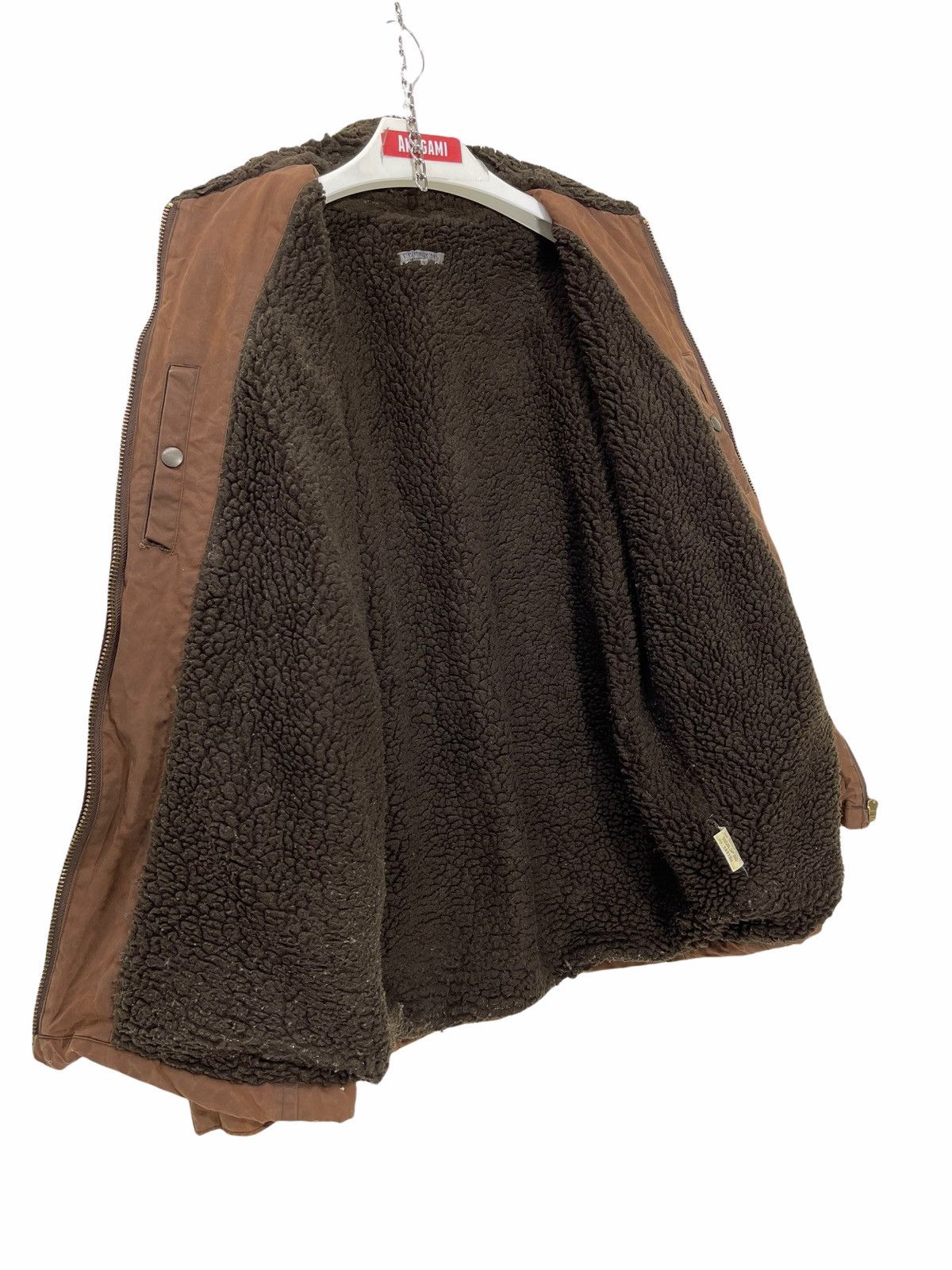 United Arrows United Arrows Waxed Jacket Sherpa Lining 2🟩1 Size US L / EU 52-54 / 3 - 8 Thumbnail