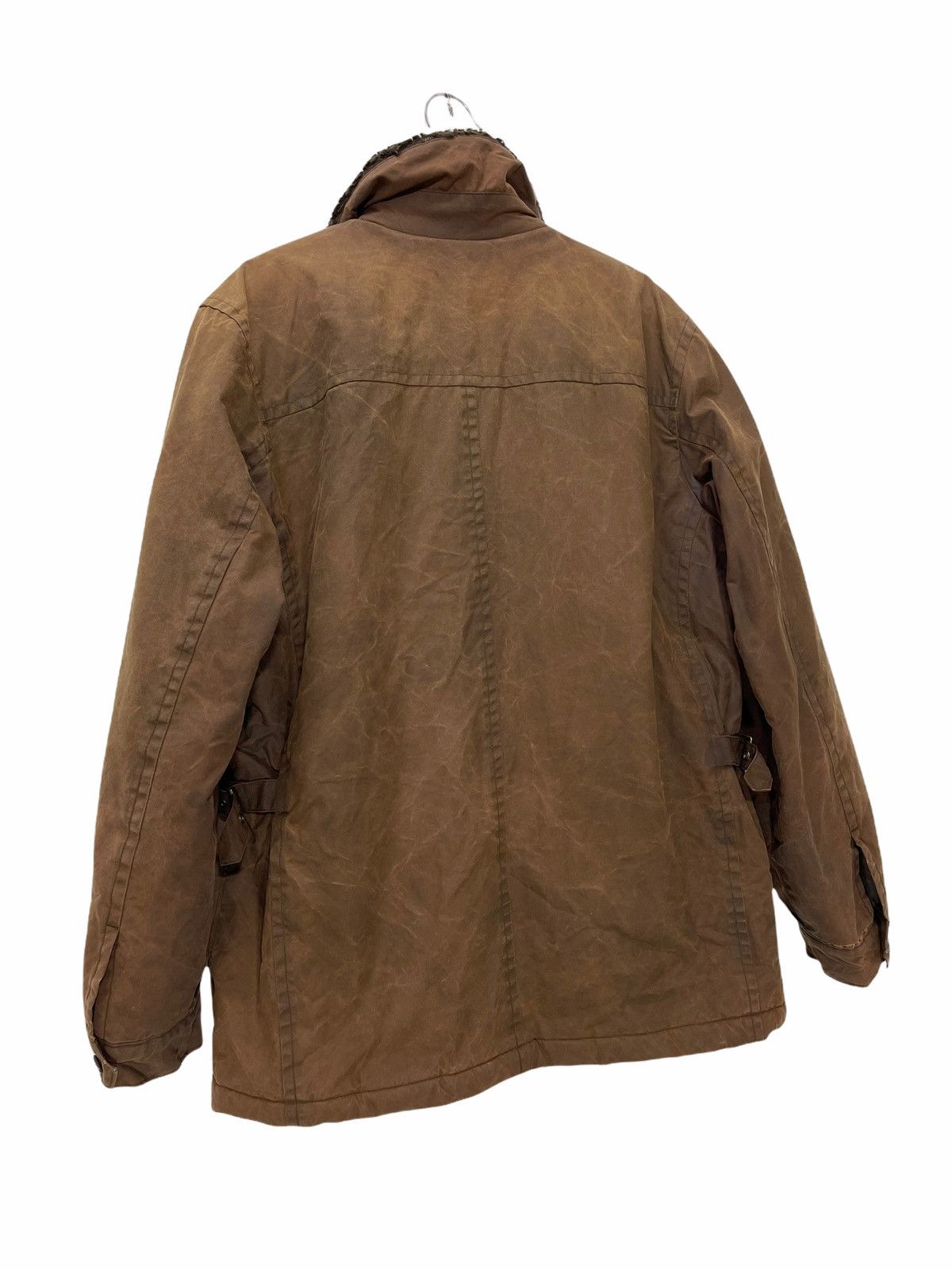 United Arrows United Arrows Waxed Jacket Sherpa Lining 2🟩1 Size US L / EU 52-54 / 3 - 9 Thumbnail