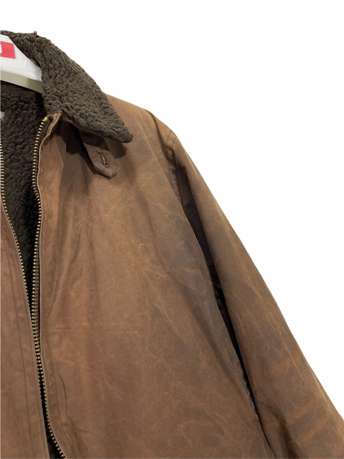 United Arrows United Arrows Waxed Jacket Sherpa Lining 2🟩1 Size US L / EU 52-54 / 3 - 6 Thumbnail