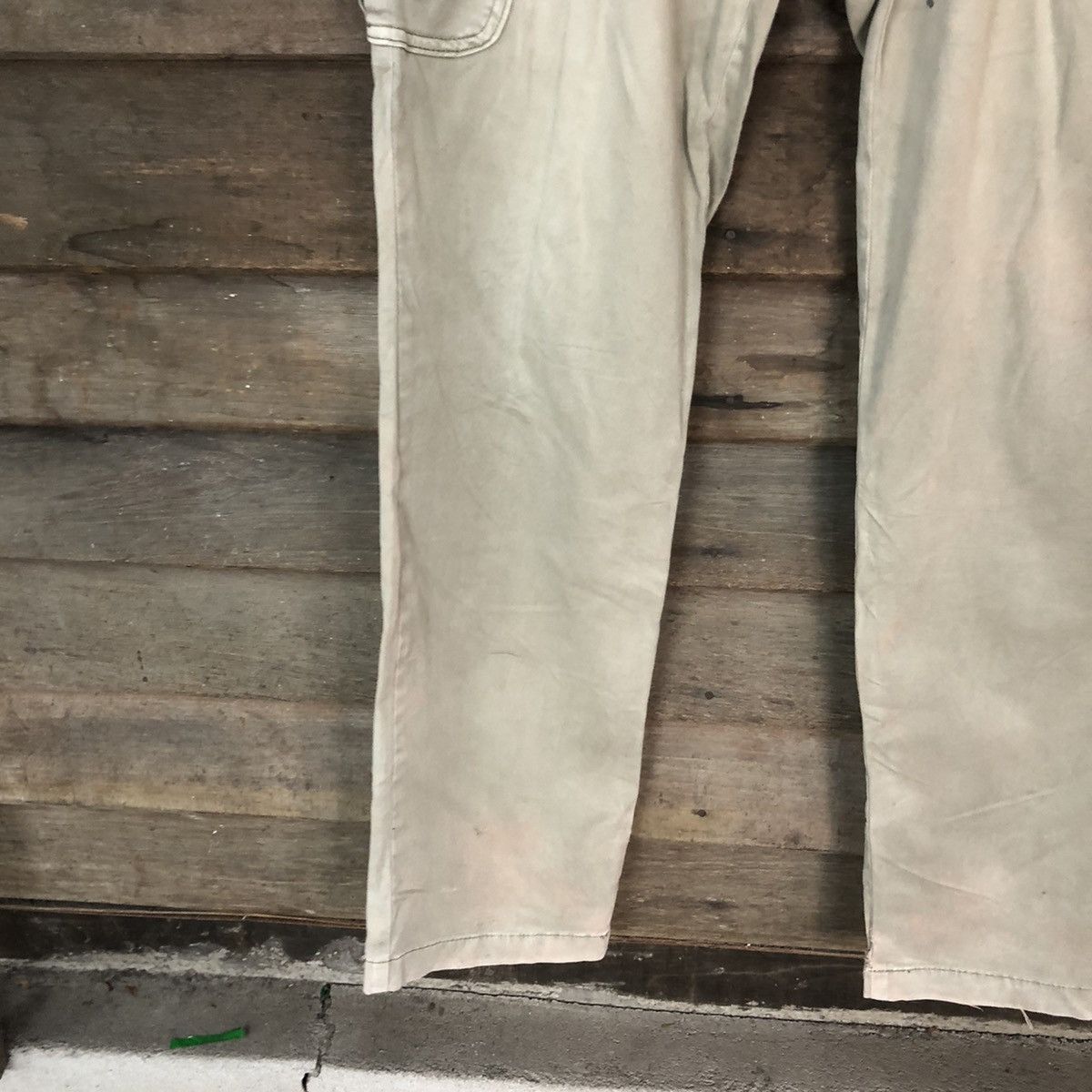 Japanese Brand × Uniqlo Uniqlo Brown faded utility distressed Cargo Pants #7055 Size US 31 - 8 Thumbnail