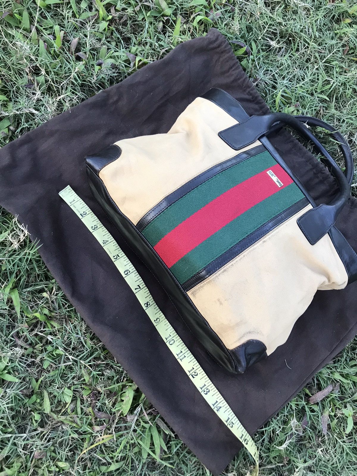 Vintage 🔥BEST OFFER 🔥Vintage Gucci handbag Size ONE SIZE - 15 Thumbnail
