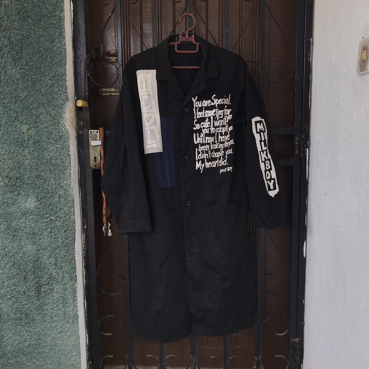 Japanese Brand Milk Boy Born Exclusive Long Jacket Coat Size US L / EU 52-54 / 3 - 1 Thumbnail