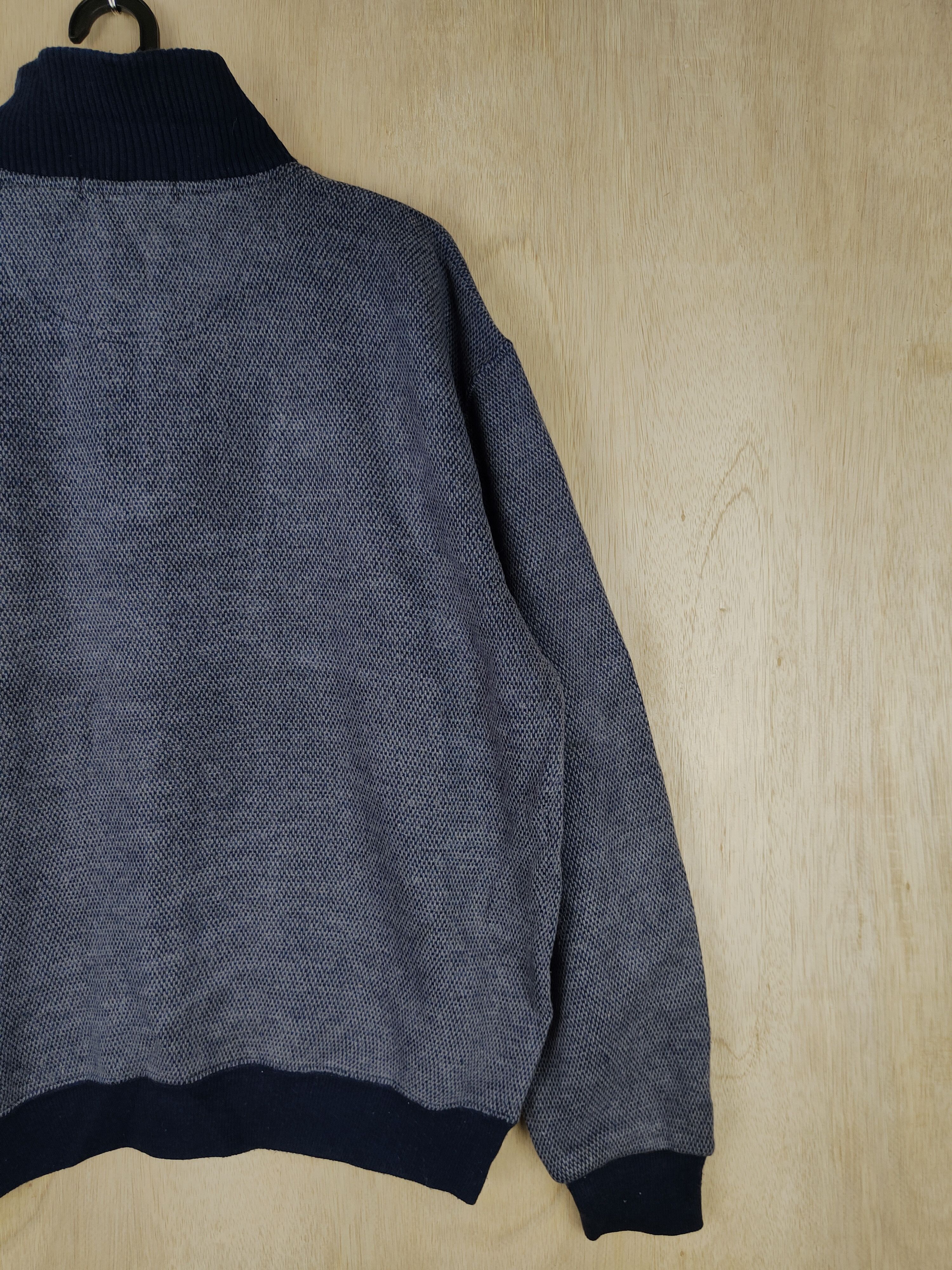 Homespun Knitwear Lindbergh Dark Blue Sweater knitwear vintage #4269 Size US M / EU 48-50 / 2 - 7 Thumbnail
