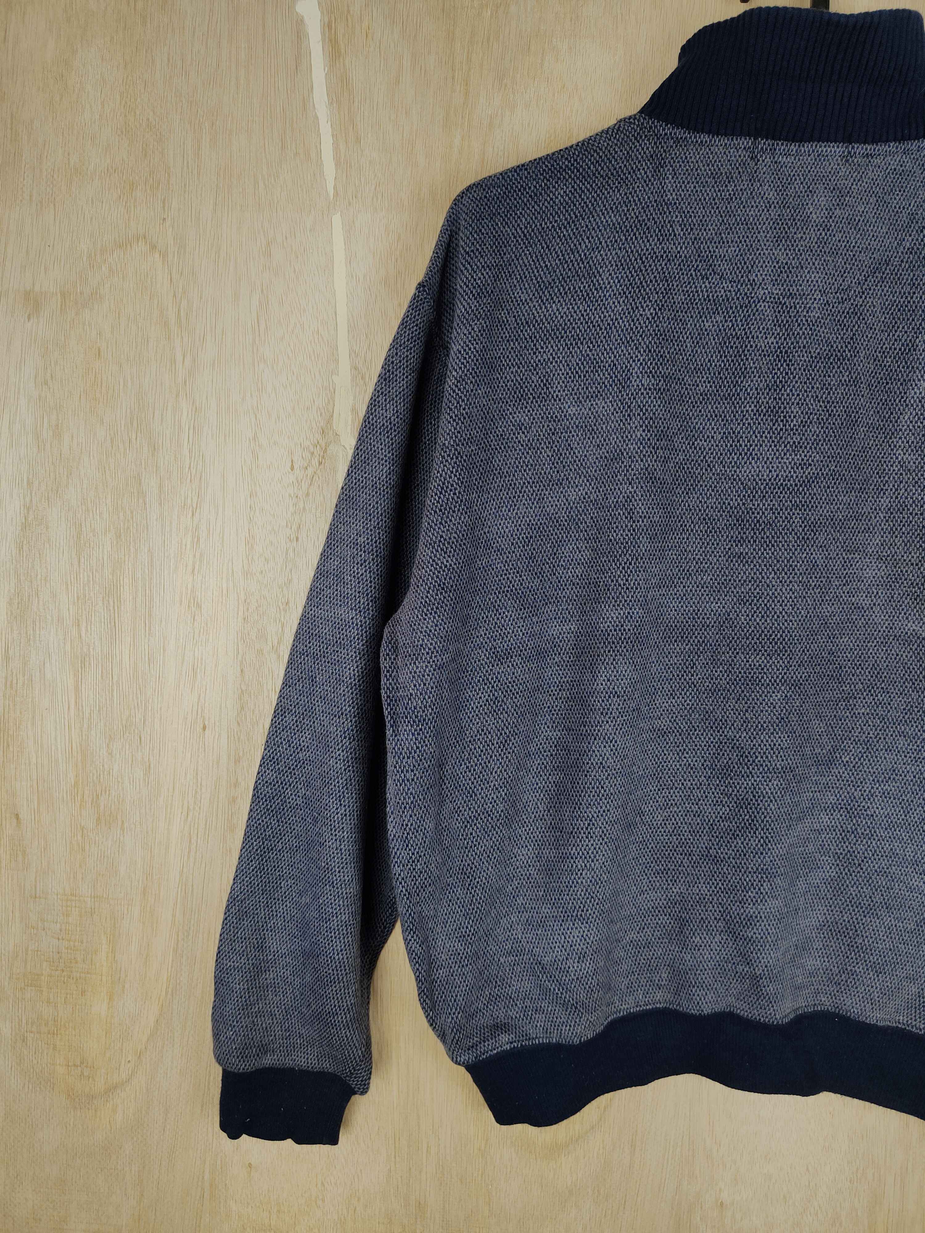 Homespun Knitwear Lindbergh Dark Blue Sweater knitwear vintage #4269 Size US M / EU 48-50 / 2 - 6 Thumbnail