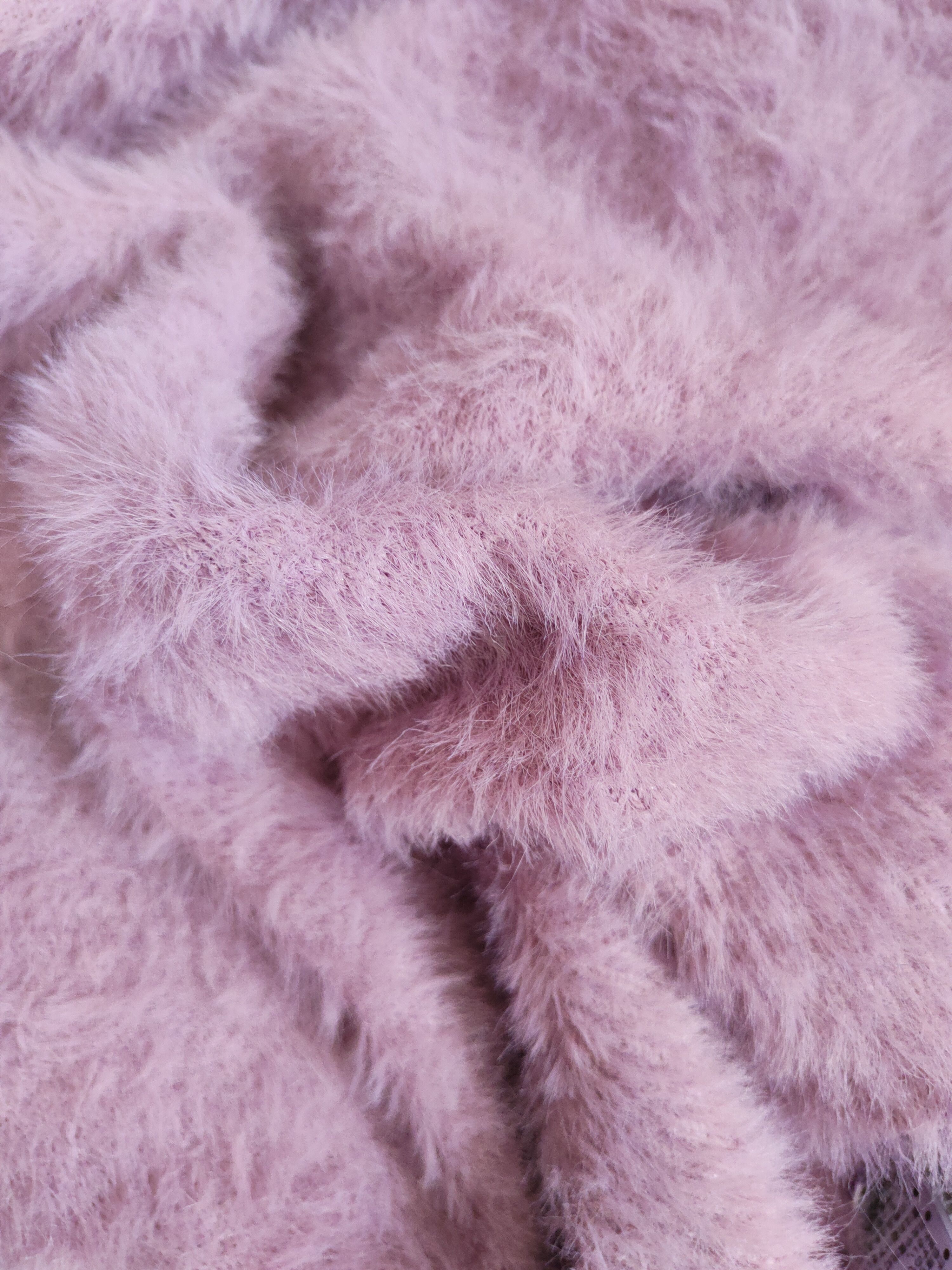Japanese Brand Majestic Legon Purple Shag Shaggy Fur Mohair Knitwear #S372 Size M / US 6-8 / IT 42-44 - 10 Thumbnail