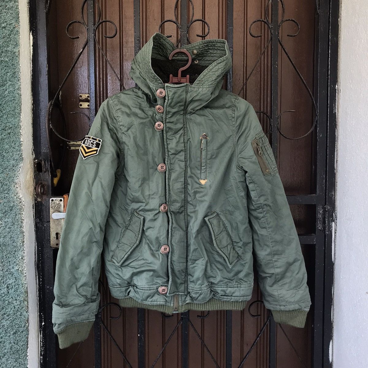 Other RDCS Rodeo Crowns Military Style Jacket Hoodie Size US S / EU 44-46 / 1 - 1 Thumbnail