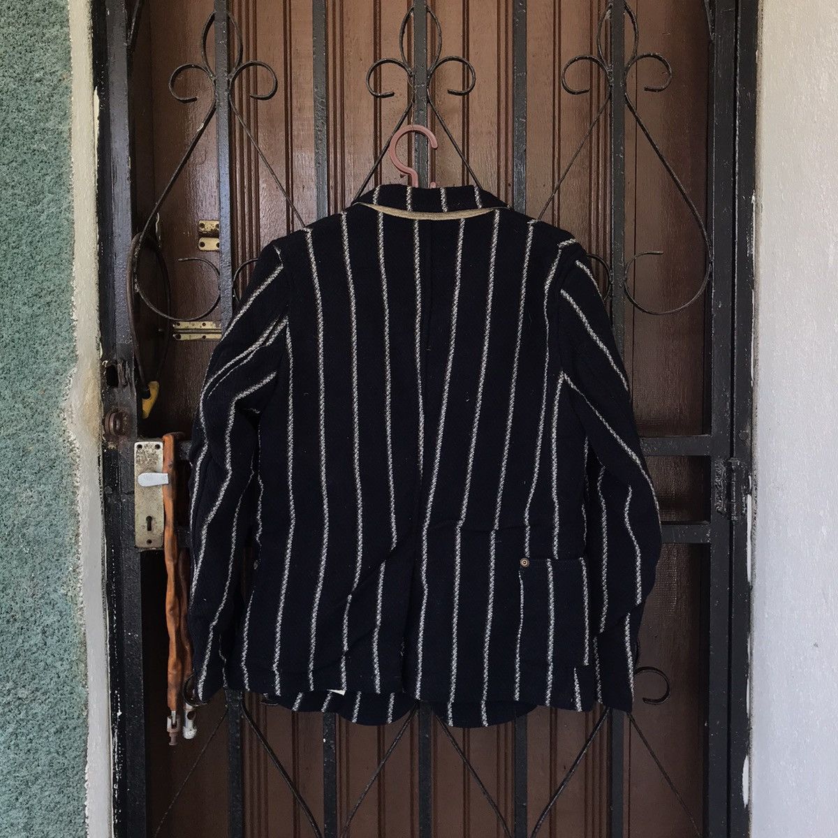 Johnbull Nice Stripes Johnbull Wool Jacket Coat Size US S / EU 44-46 / 1 - 2 Thumbnail