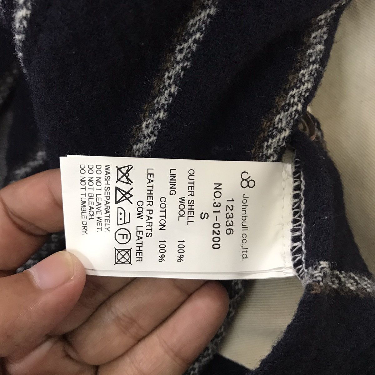 Johnbull Nice Stripes Johnbull Wool Jacket Coat Size US S / EU 44-46 / 1 - 5 Thumbnail