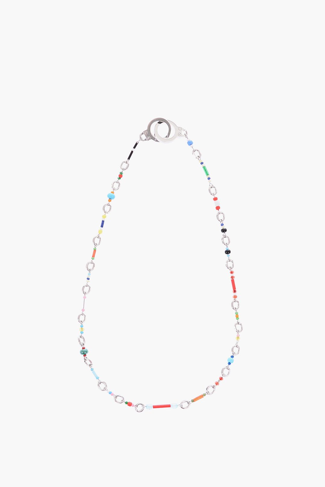 Pre-owned Celine Necklace With Colored Beads In Multicolor