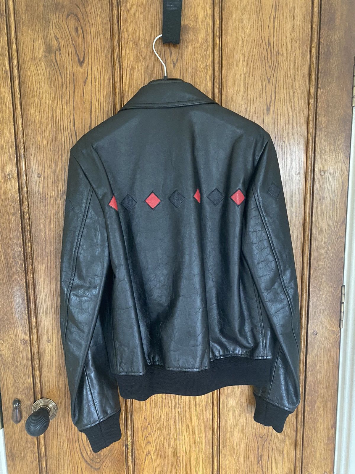 Saint Laurent Paris SS20 $4250 Saint Laurent diamond black leather jacket Geazy Size US S / EU 44-46 / 1 - 21 Thumbnail