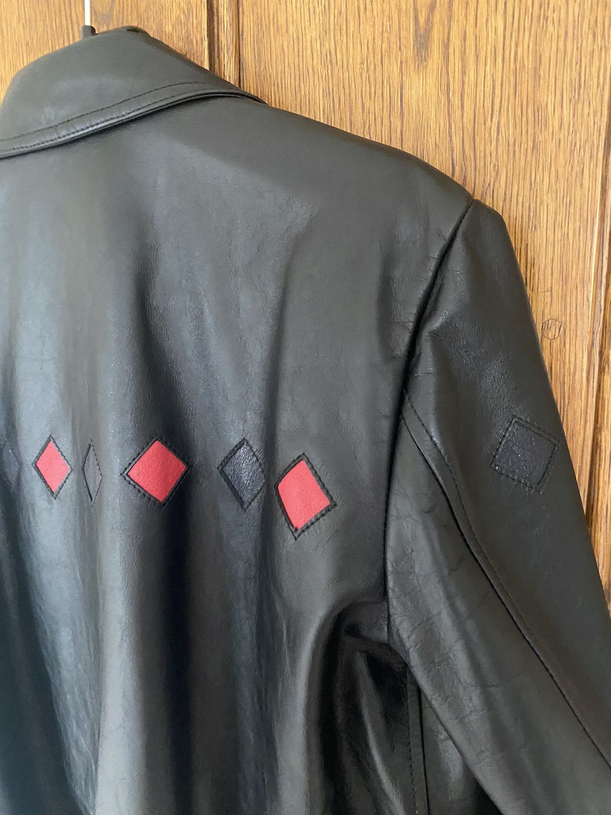 Saint Laurent Paris SS20 $4250 Saint Laurent diamond black leather jacket Geazy Size US S / EU 44-46 / 1 - 22 Thumbnail