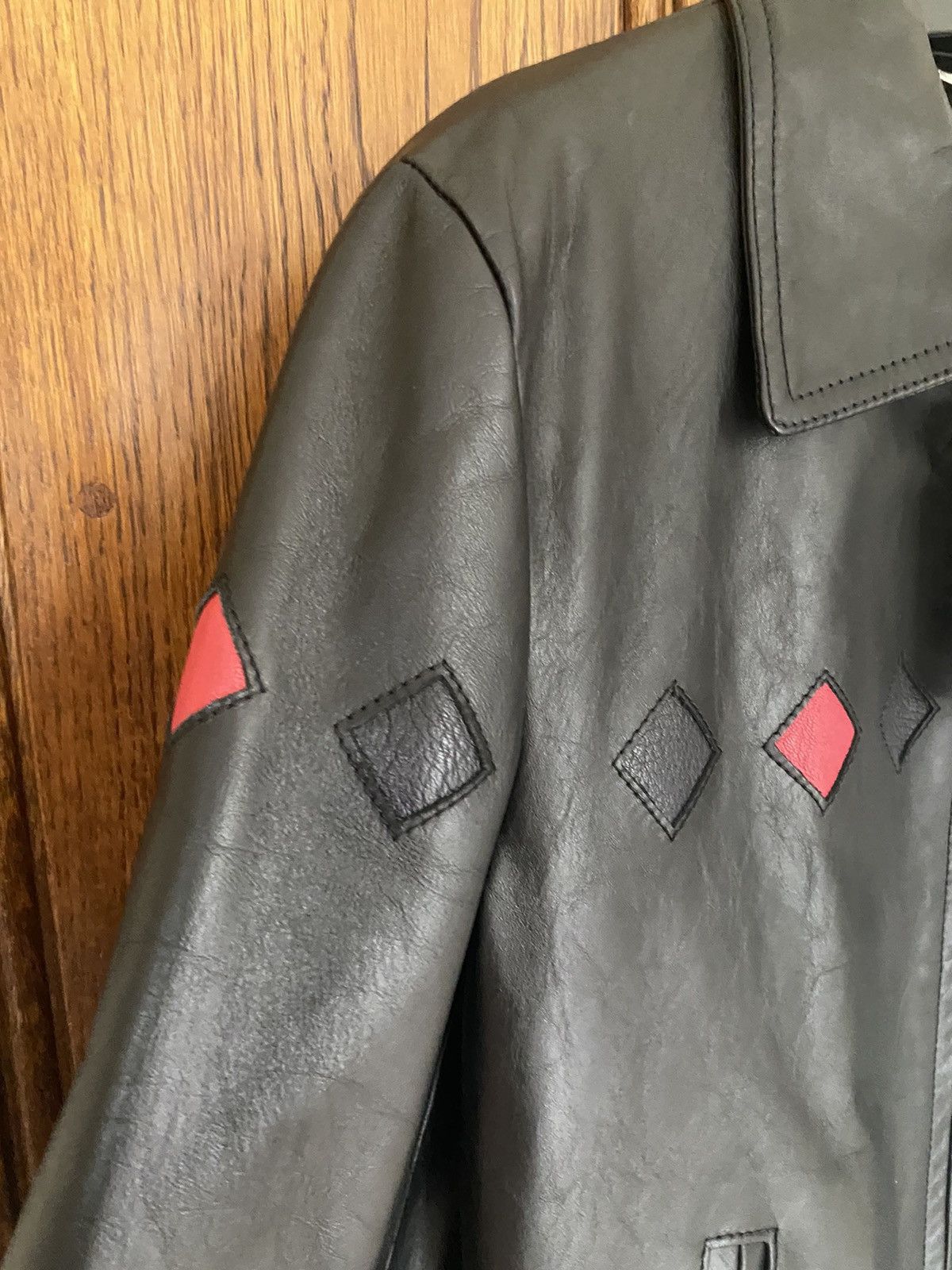 Saint Laurent Paris SS20 $4250 Saint Laurent diamond black leather jacket Geazy Size US S / EU 44-46 / 1 - 16 Thumbnail