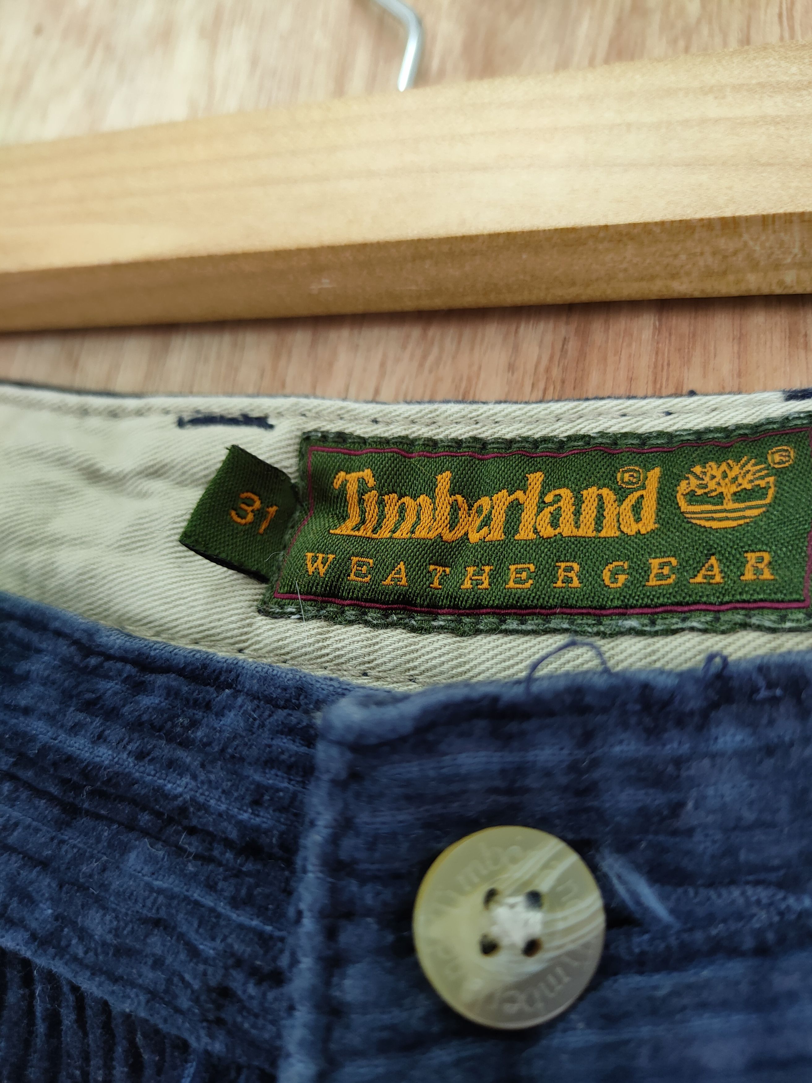 Timberland DL timberland corduroy vintage blue faded cargo pants #314 Size US 30 / EU 46 - 6 Thumbnail