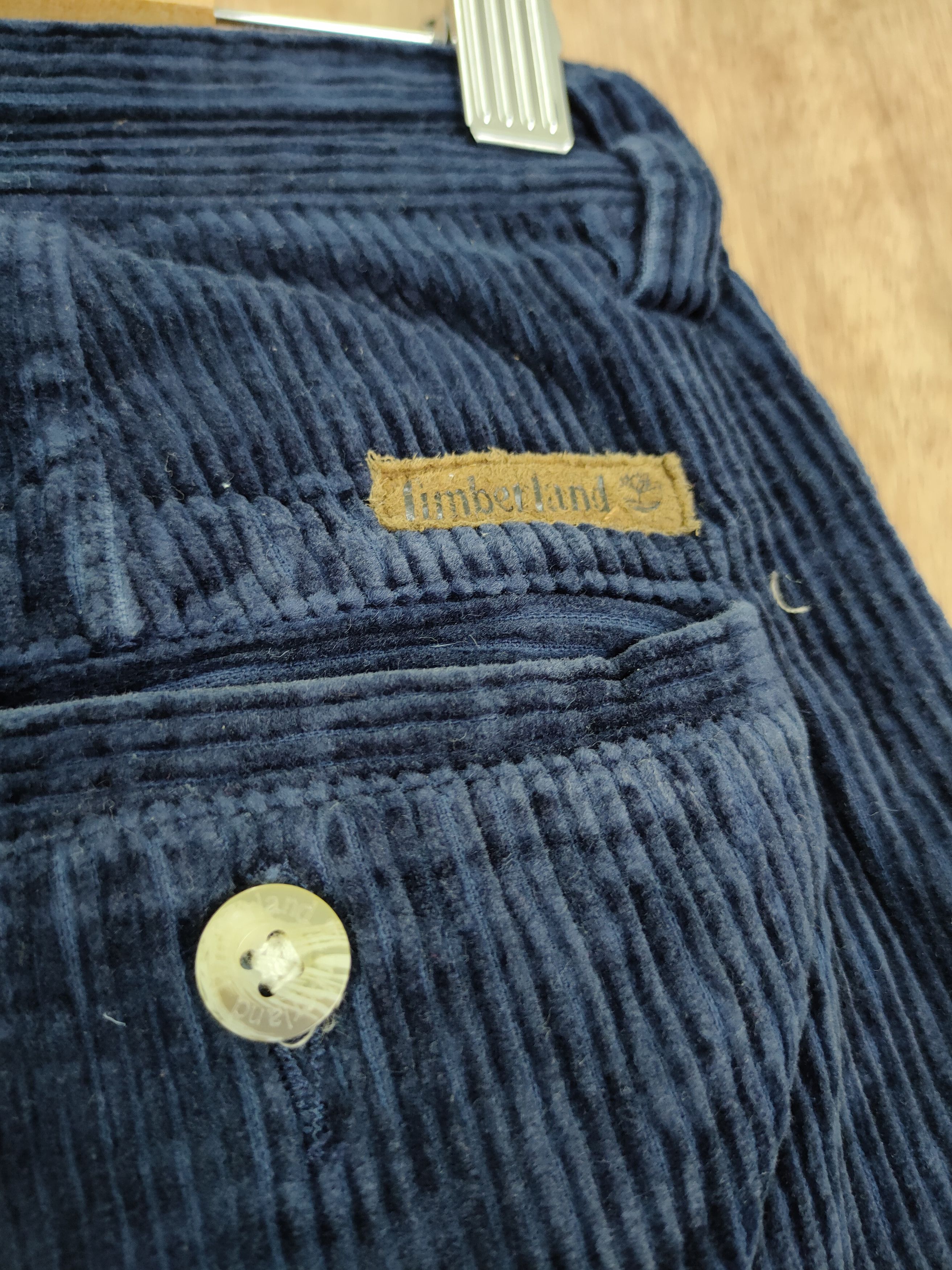 Timberland DL timberland corduroy vintage blue faded cargo pants #314 Size US 30 / EU 46 - 10 Thumbnail