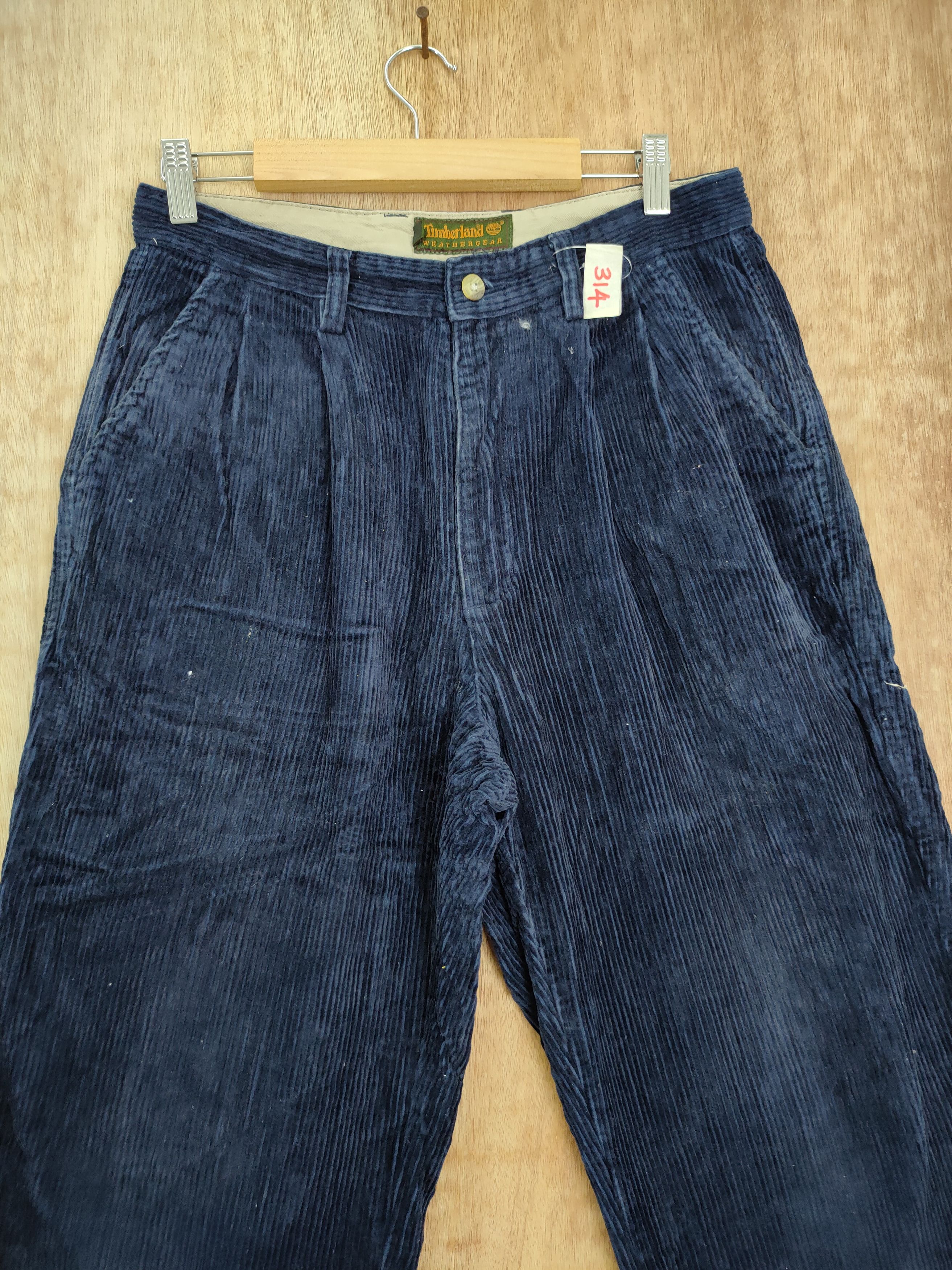 Timberland DL timberland corduroy vintage blue faded cargo pants #314 Size US 30 / EU 46 - 4 Thumbnail