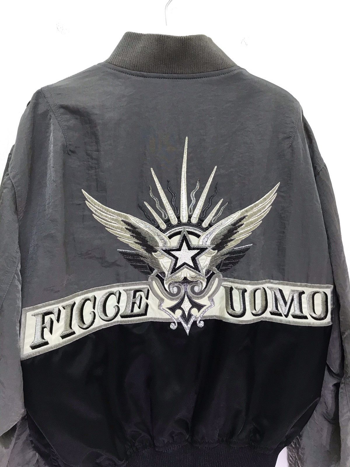 Japanese Brand 🔥Yoshiyuki Konishi Ficce MA-1 Bomber Jacket Embroydery Size US M / EU 48-50 / 2 - 2 Thumbnail