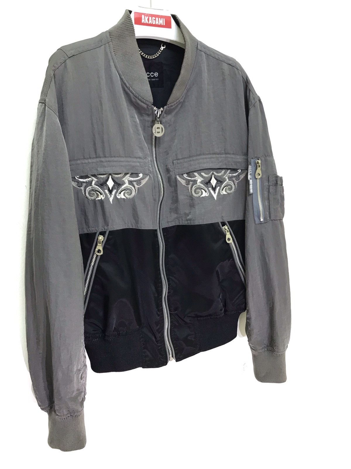Japanese Brand 🔥Yoshiyuki Konishi Ficce MA-1 Bomber Jacket Embroydery Size US M / EU 48-50 / 2 - 4 Thumbnail