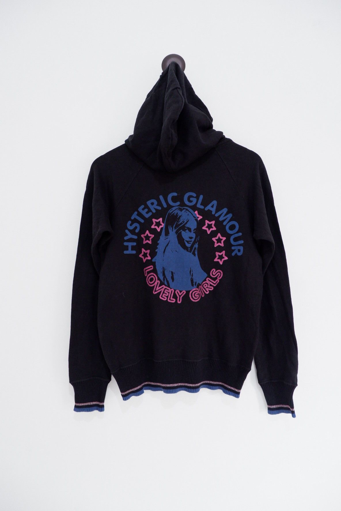 Hysteric Glamour Vintage Hysteric Glamour Glitter Print Hoodie Size US S / EU 44-46 / 1 - 1 Thumbnail