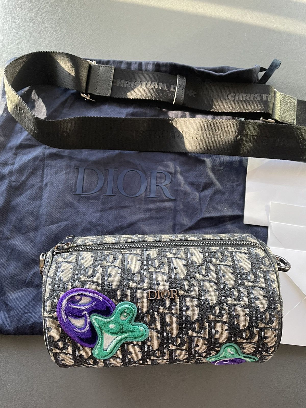 Dior Super Runway Dior x Kenny Scharf Oblique Saddle Keepall Bag Size ONE SIZE - 24 Thumbnail