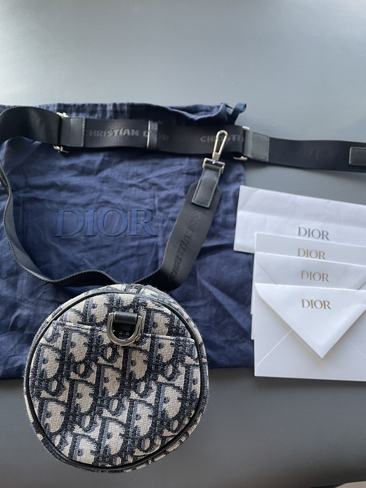 Dior Super Runway Dior x Kenny Scharf Oblique Saddle Keepall Bag Size ONE SIZE - 21 Thumbnail