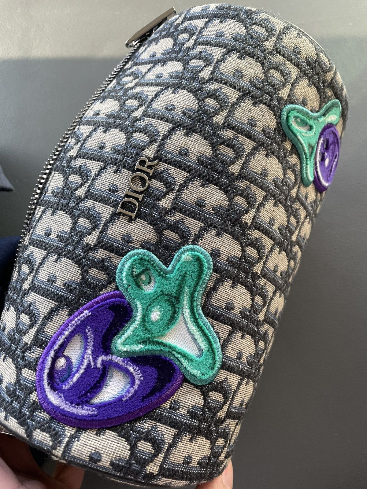 Dior Super Runway Dior x Kenny Scharf Oblique Saddle Keepall Bag Size ONE SIZE - 5 Thumbnail