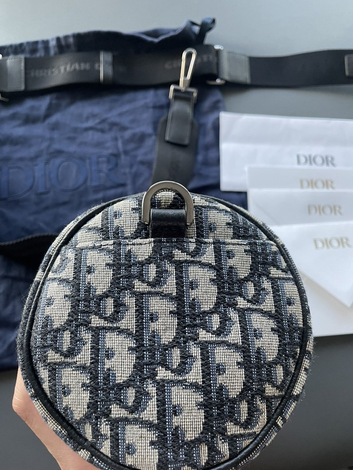 Dior Super Runway Dior x Kenny Scharf Oblique Saddle Keepall Bag Size ONE SIZE - 25 Thumbnail