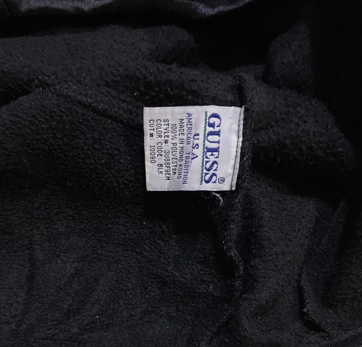 Guess × Vintage Vintage Guess Fleece Pullover Jumper Size US M / EU 48-50 / 2 - 15 Thumbnail